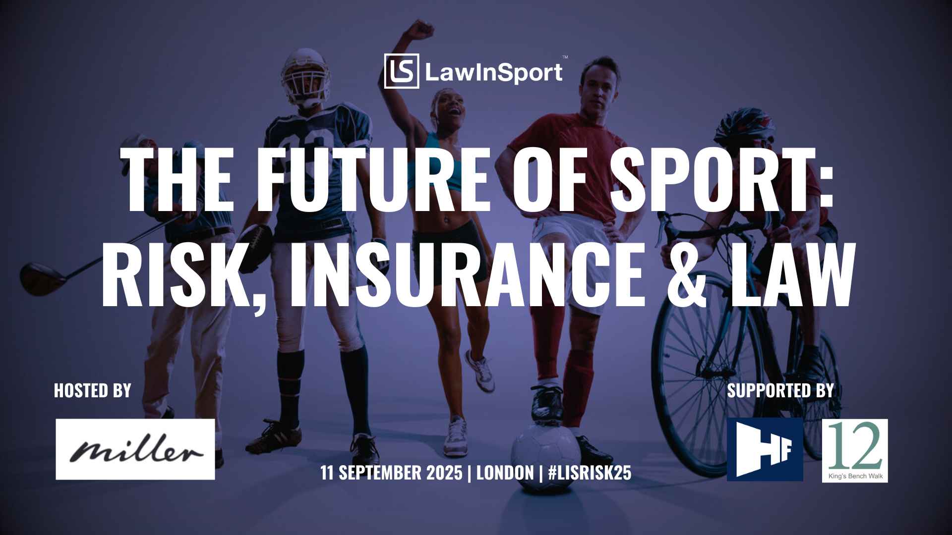 The Future of Sport: Risk, Insurance & Law - Title Image. (athletes)