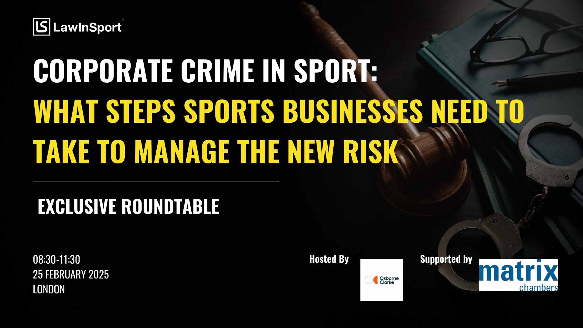 Corporate crime in sport: what steps sports businesses need to take to manage the new risk