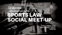 Sports Law Social Meet-Up & Networking Drinks, November 2018