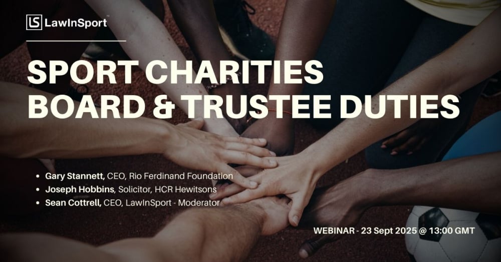 Sport Charities Board & Trustee Duties