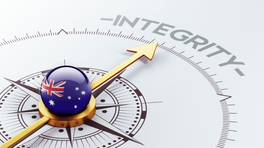 Title image - Compass pointing towards integrity Title image - Compass pointing towards integrity