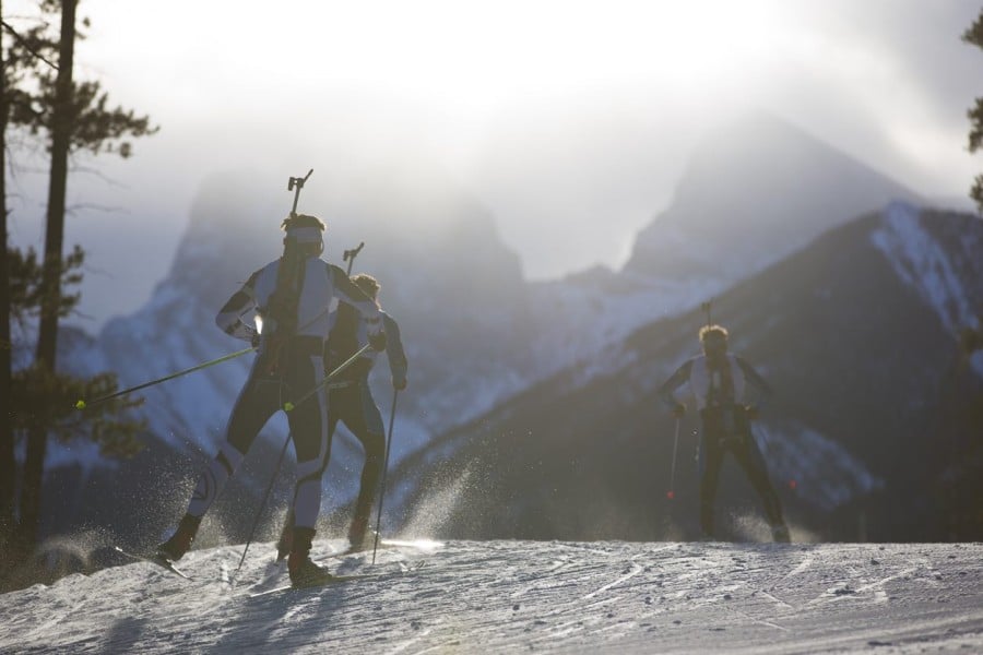 Biathlon Ski Racers Biathlon Ski Racers
