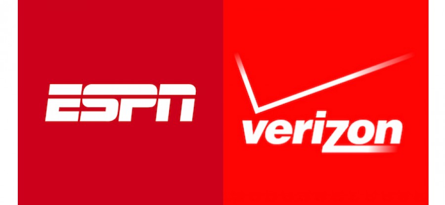 ESPN and Verizon Logos ESPN and Verizon Logos