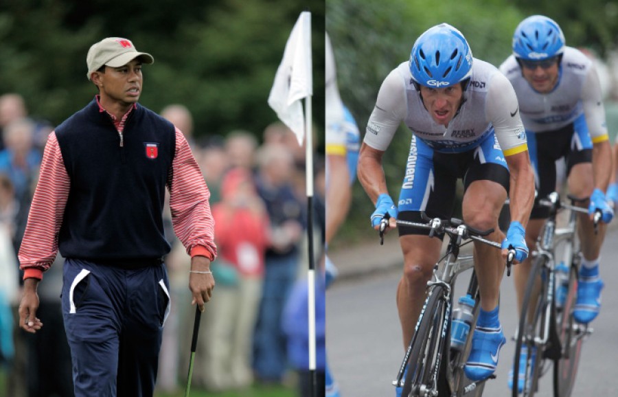 Lance-Armstrong-and-Tiger-Woods Lance-Armstrong-and-Tiger-Woods