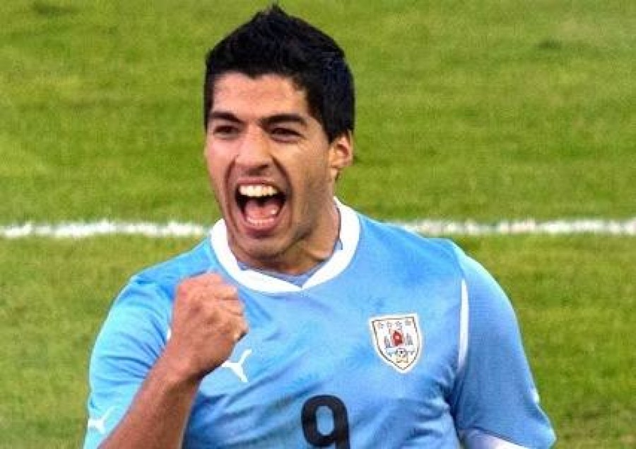 Luis Suarez Cheering Luis Suarez Cheering