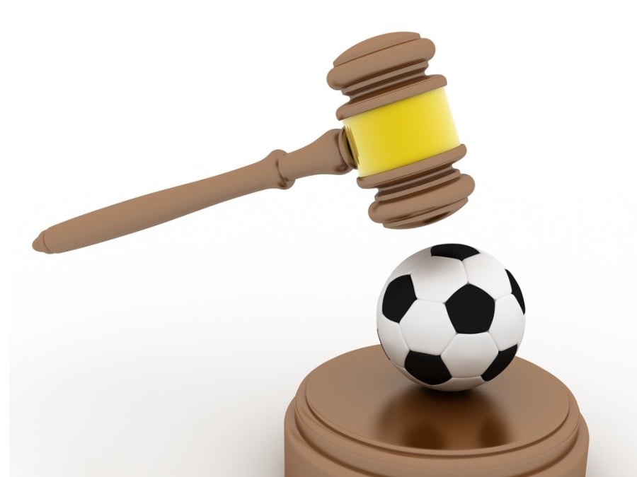 Gavel and Football Gavel and Football