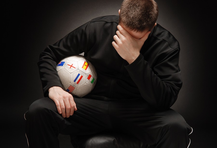 Upset Footballer Upset Footballer