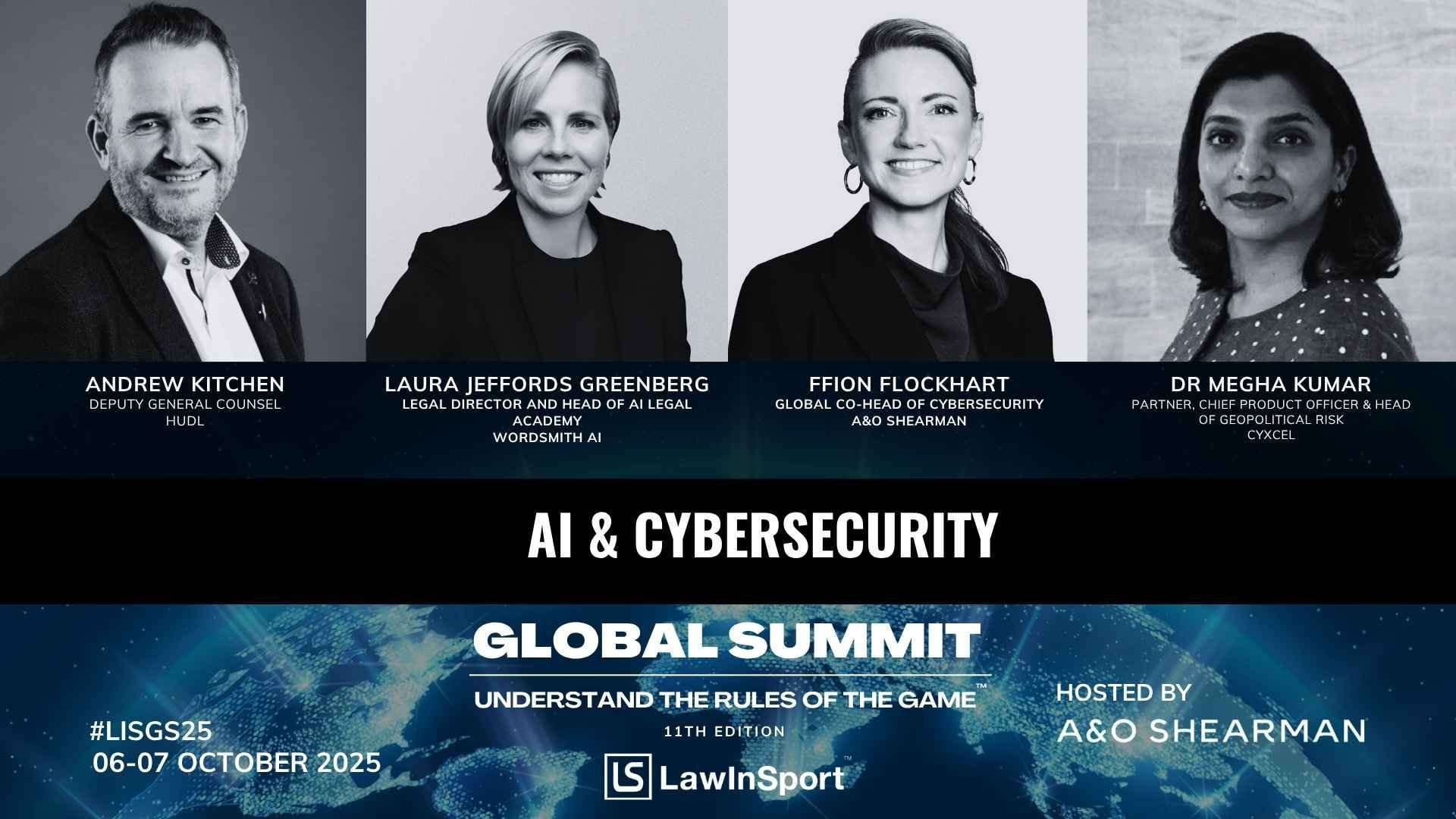 AI & Cybersecurity at the LawInSport Global Summit 2025
