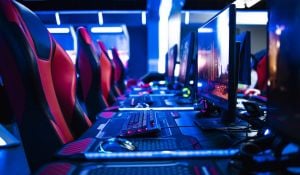Esports gaming room interiors