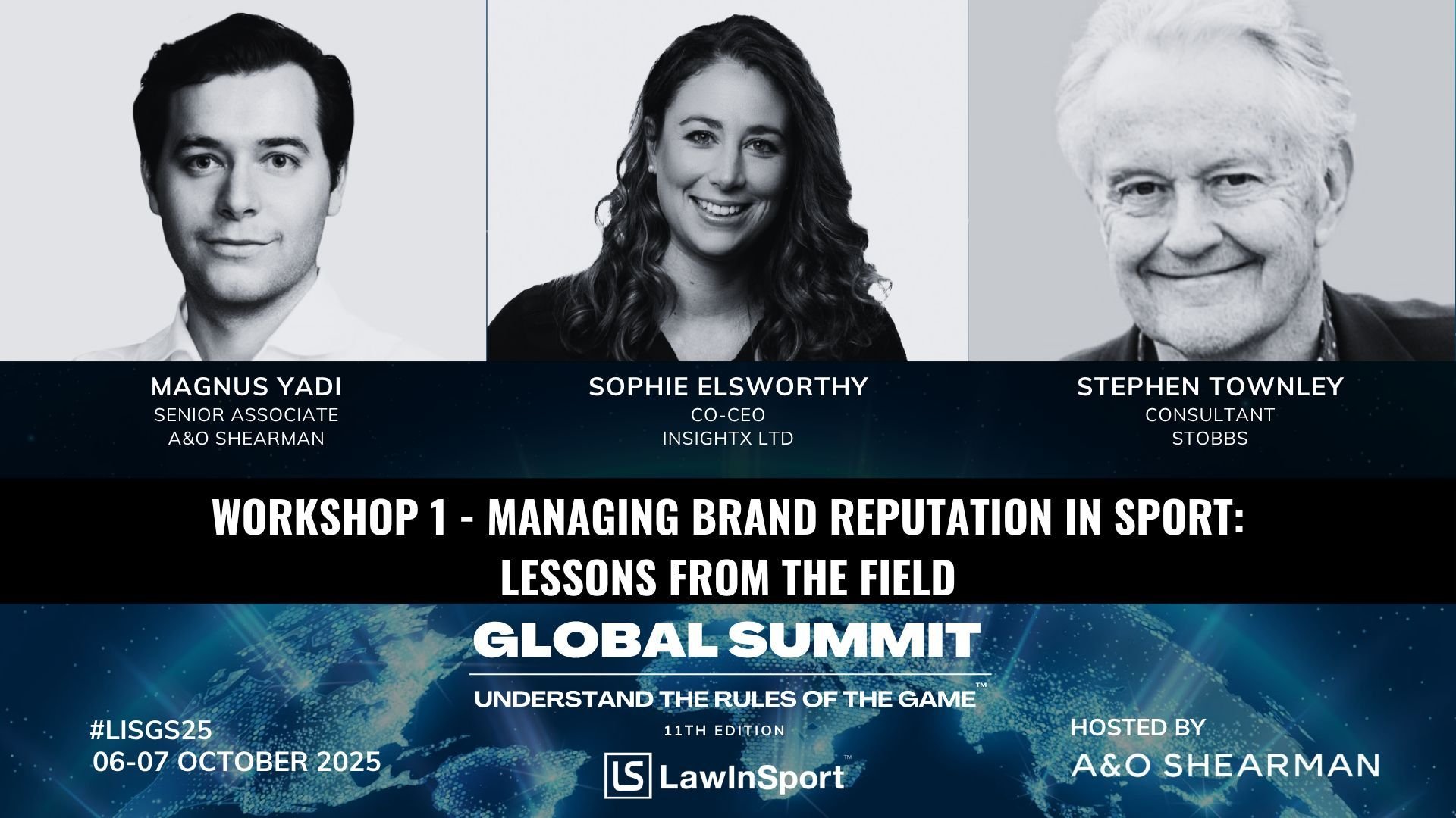 Workshop - Managing Brand Reputation in Sport