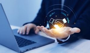 Business deal and trustee concept image