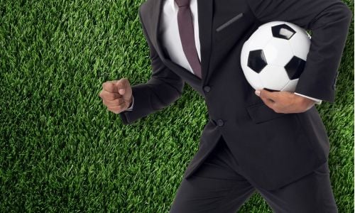 Man Suit Football