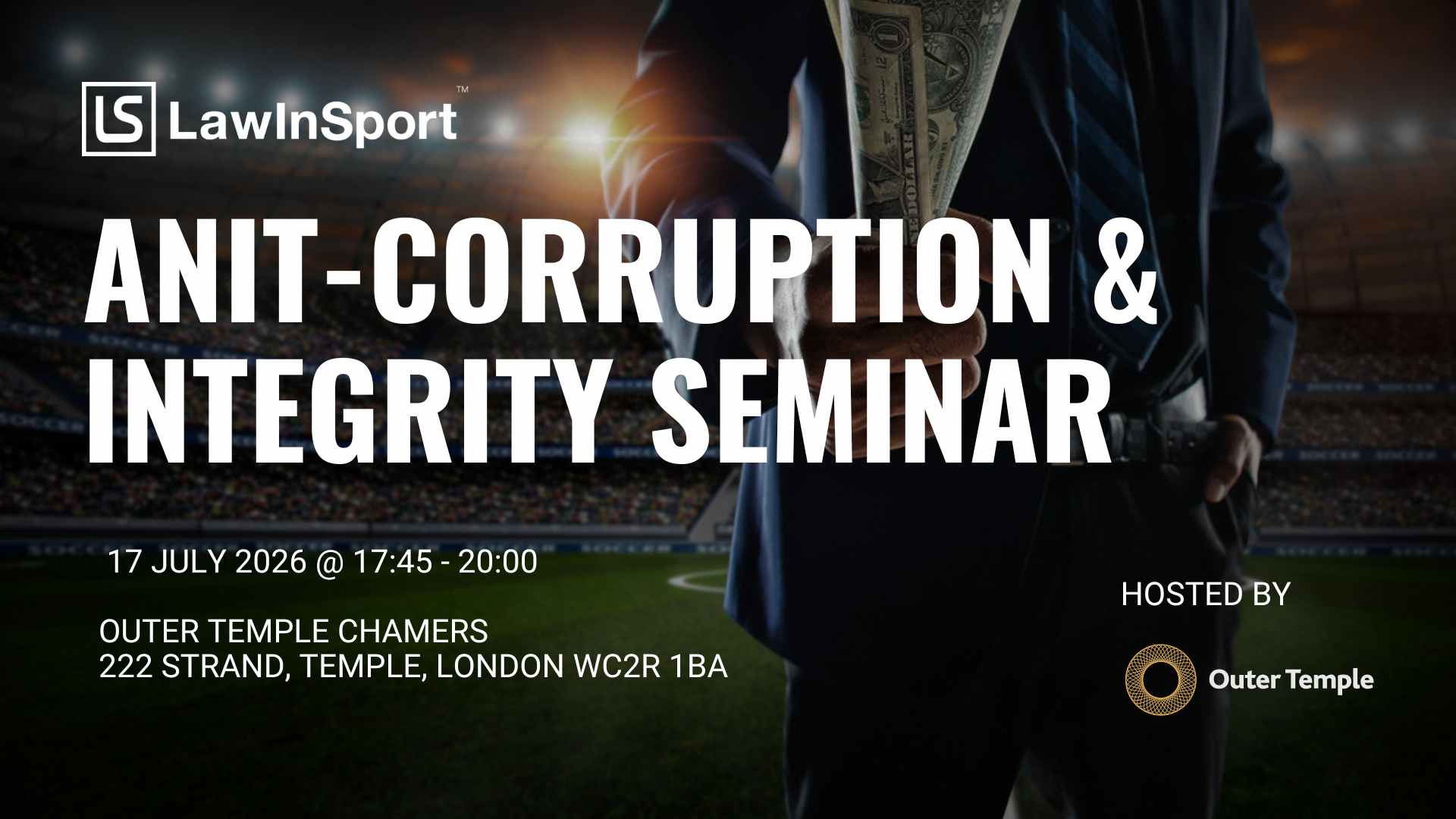 Anti-Corruption in Sport Seminar title Image