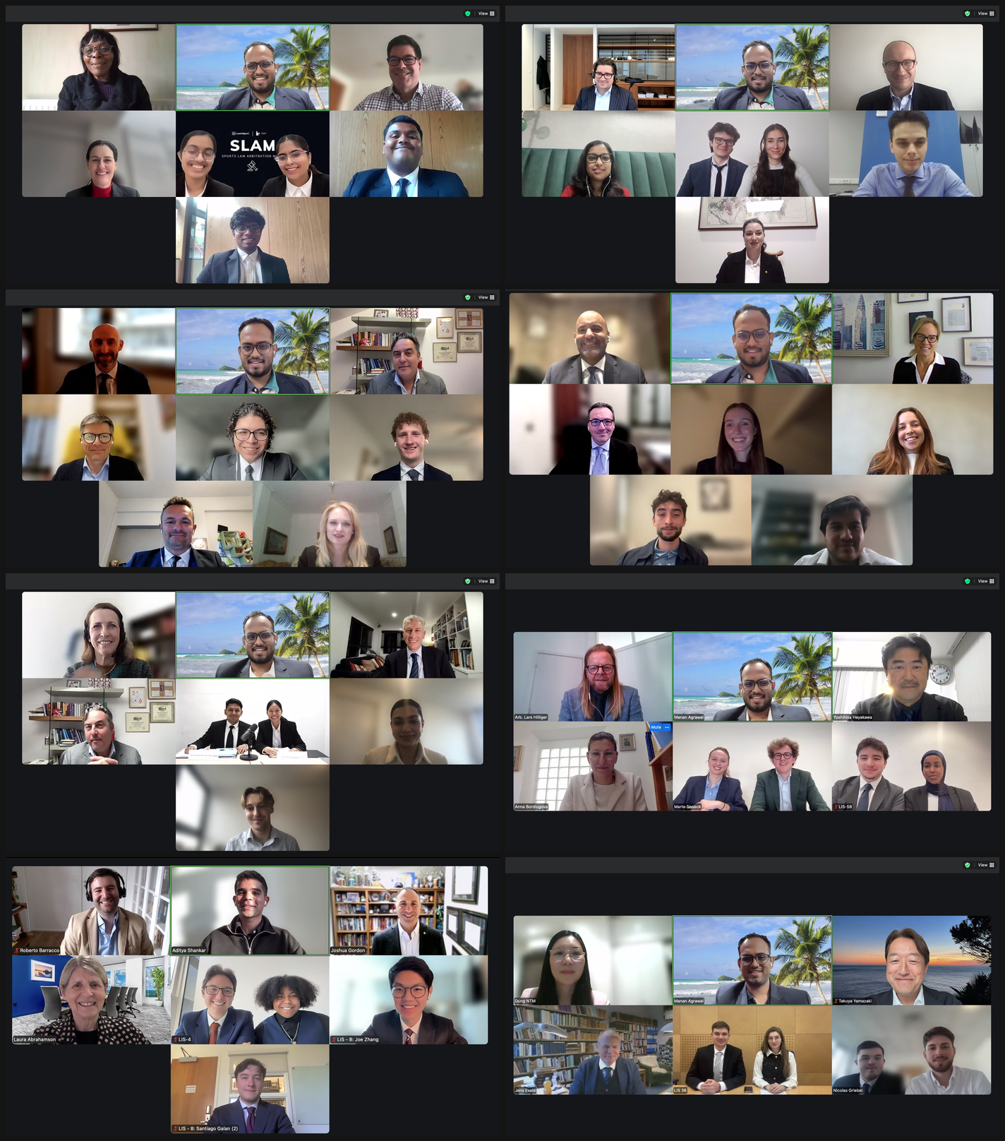 SLAM Regional Oral Finals   Grid 2x4