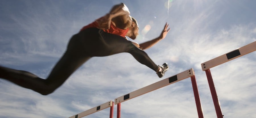 Athlete Jumping Athlete