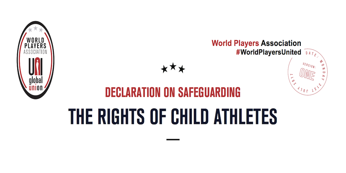 Declaration on safeguarding the rights of child athletes