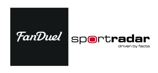 Fan Duel and Sportradar Logos