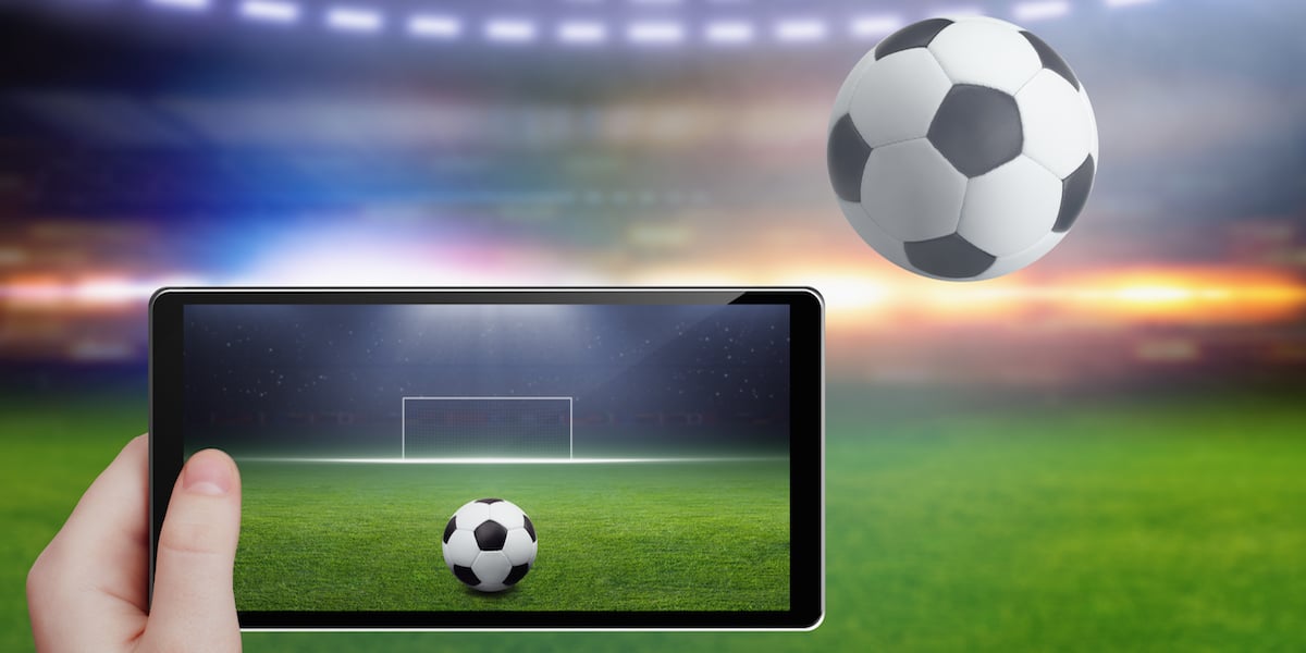 Football Streaming on tablet