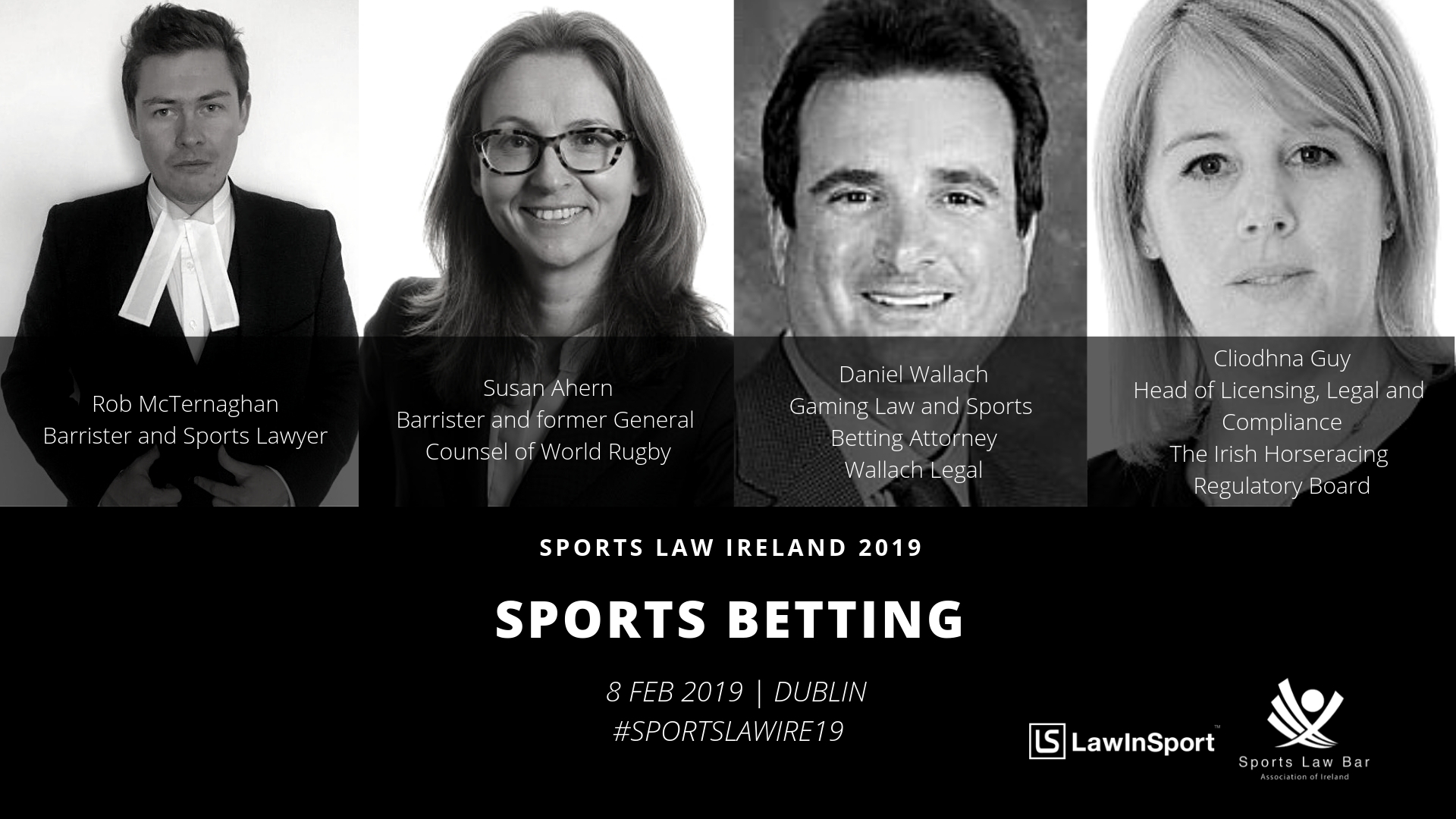 Sports Betting Panel Speakers at Sports Law Ireland 19