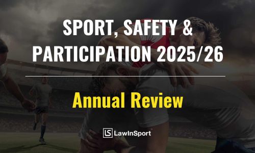 Title Image of Sport, Safety and Participation – Annual Review 2025/26