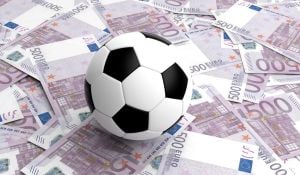 Football on Euro Banknotes
