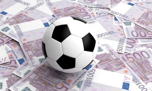 Football on Euro Banknotes