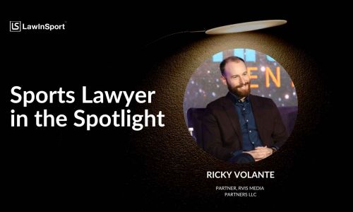 Title image of Sports Lawyer in the Spotlight - Ricky Volante