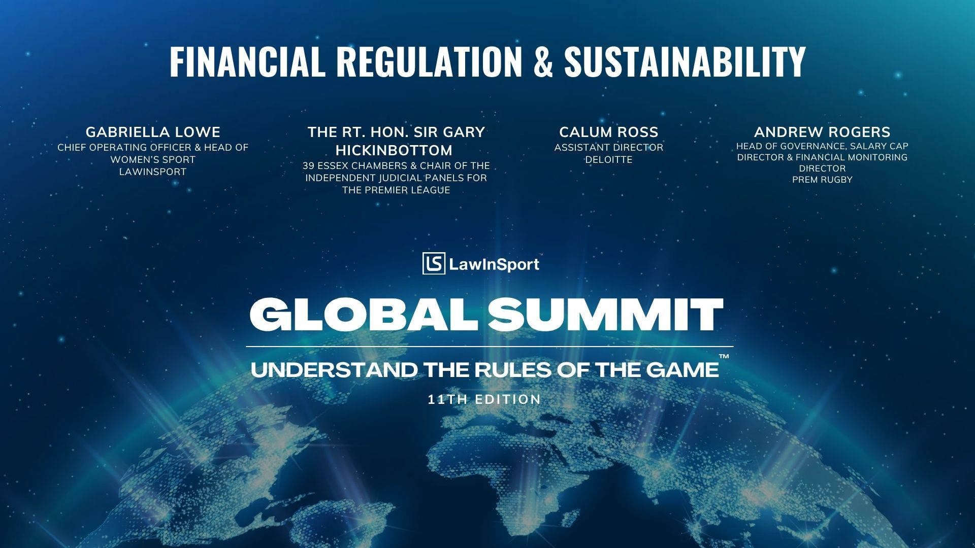 Title Image: Financial Regulation & Sustainability - Global Summit 2025