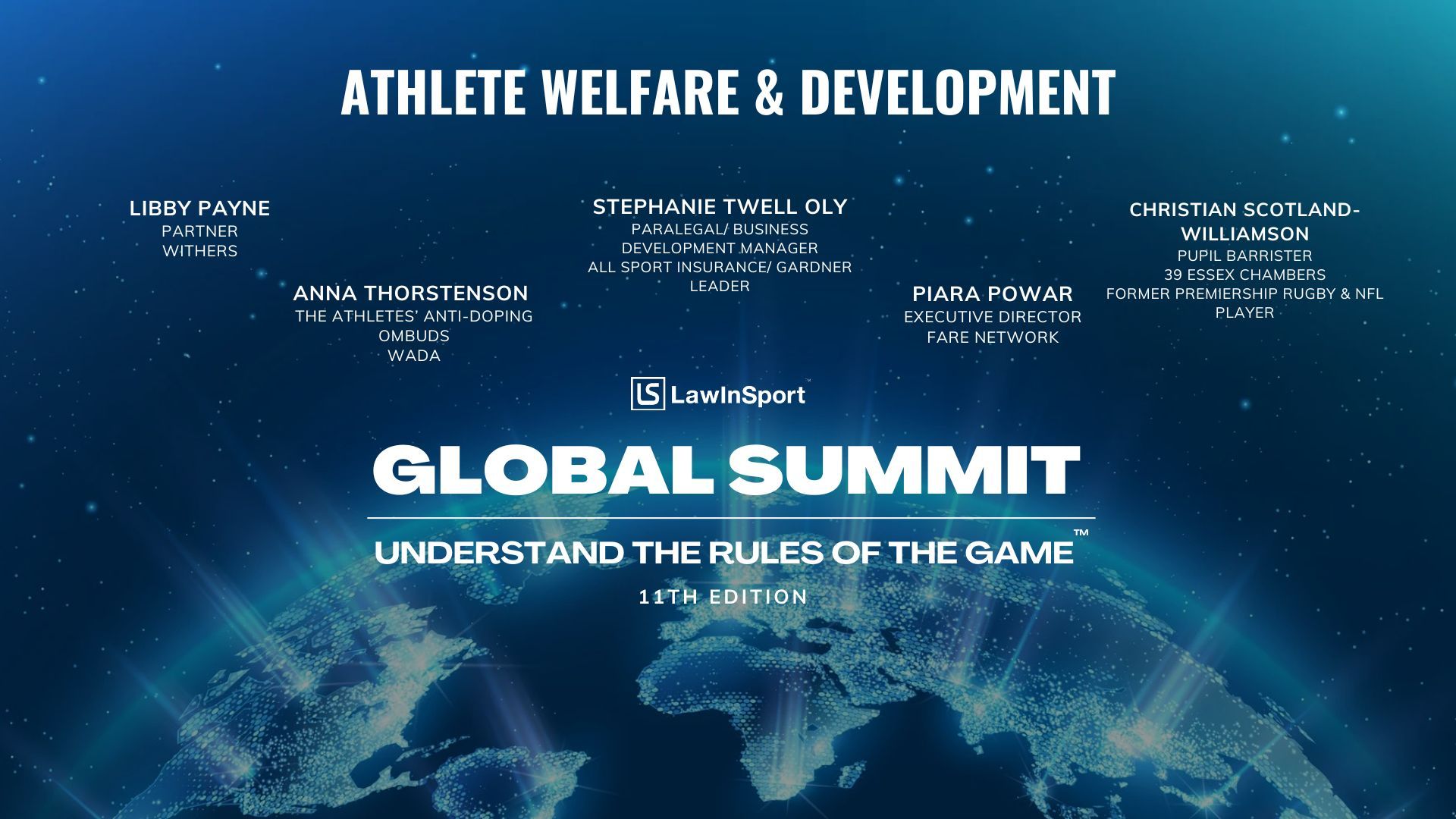 Title Image: Athlete Welfare & Development - Global Summit 2025