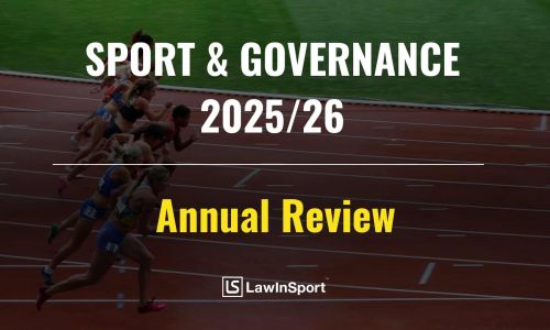 Title Image of Sports Governance – Annual Review 2025/26