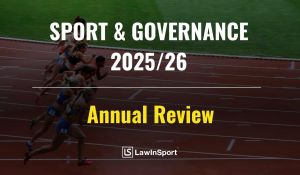 Title Image of Sports Governance – Annual Review 2025/26